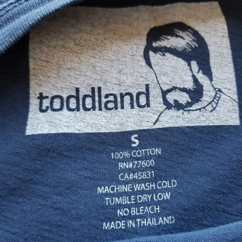 Toddland I Just Want to Ride Bike with You T Shirt Blue - Picture 3 of 5